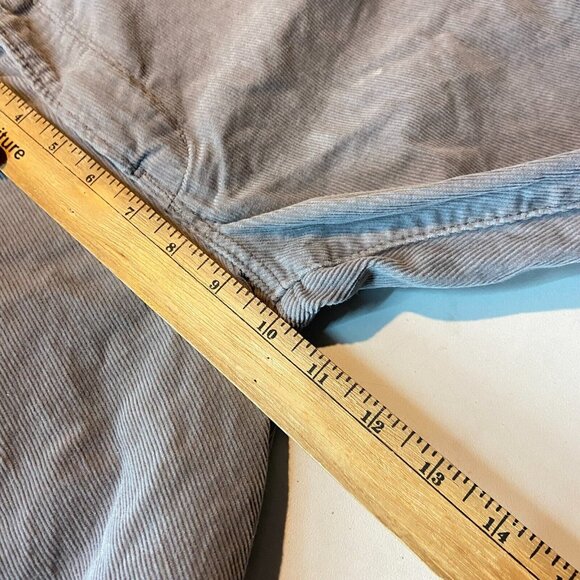 Todd Synder Men 32x30 Corduroy Pants Slim Fit Leg Slate Gray Casual Everyday - Picture 10 of 12
